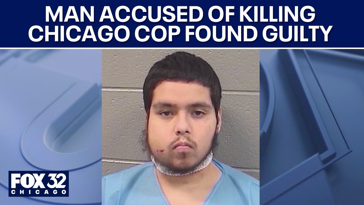 Man accused of killing Chicago police officer found guilty - YouTube