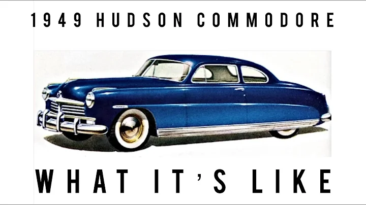 1949 Hudson commodore, with its all new step down ...