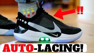 NIKE ADAPT BB Review! AUTOLACING SNEAKERS: First ... 