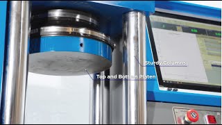 Computerized Compression Machine 3000kN Fully Automatic