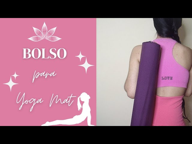 Cómo hacer una funda-bolso para la esterilla de yoga 💆🏻