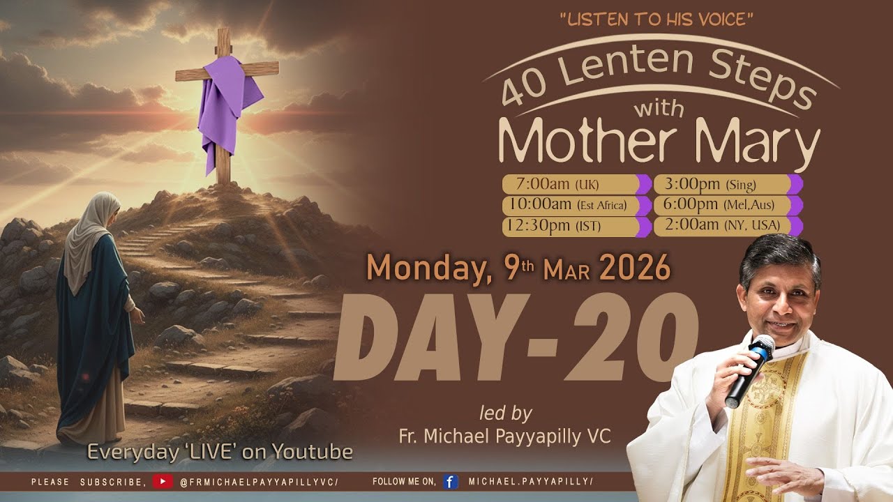 Listen to His Voice - 40 Lenten Steps with Mother Mary - Step 20