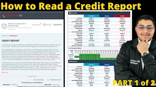 How to read an IdentityIQ Credit report like a credit repair company(PRO) PART 1
