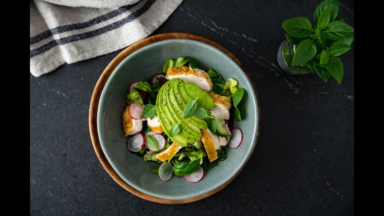 games people play Roasted Chicken & Avocado Salad