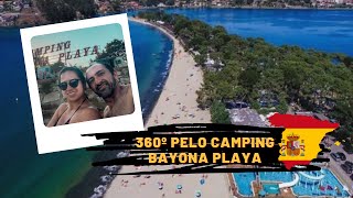 360º no CAMPING BAIONA PLAYA - ESPANHA #camping #baiona