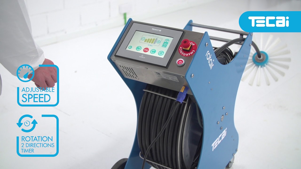 Teinnova RotAir Rotary Brushing Machine