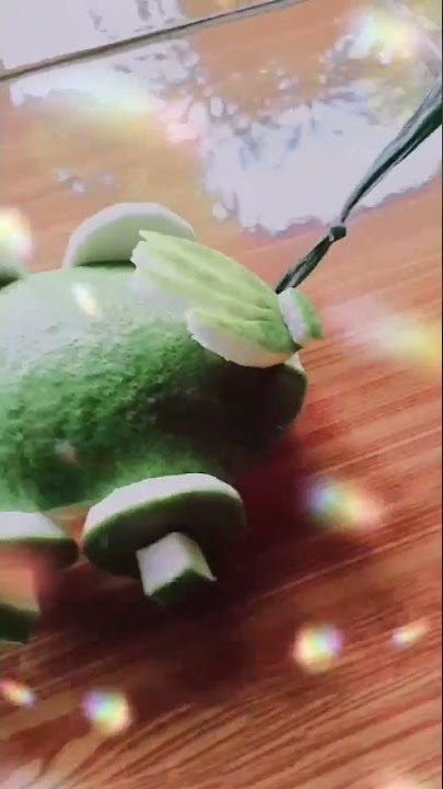 Mobil-mobilan dari Kulit Jeruk Bali 🤗