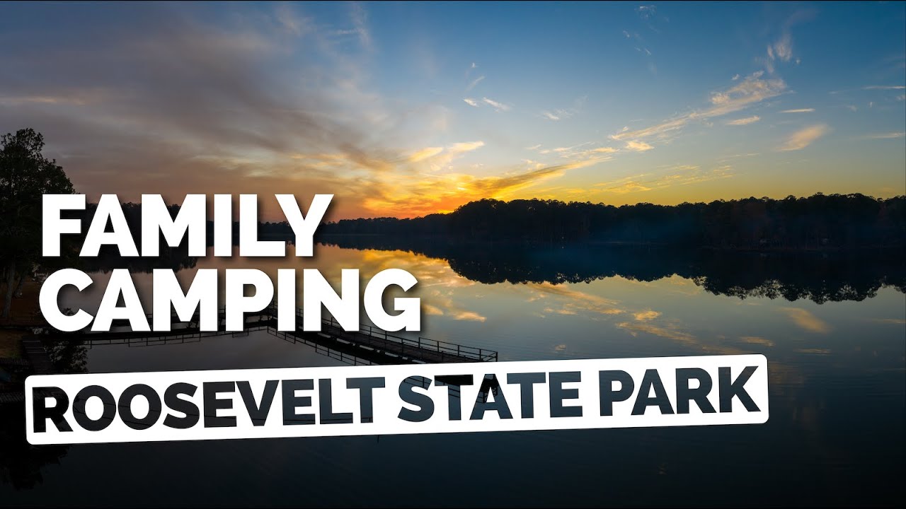 Roosevelt State Park Mississippi Family Camping | Drone Nature Footage | How to Camp with Family