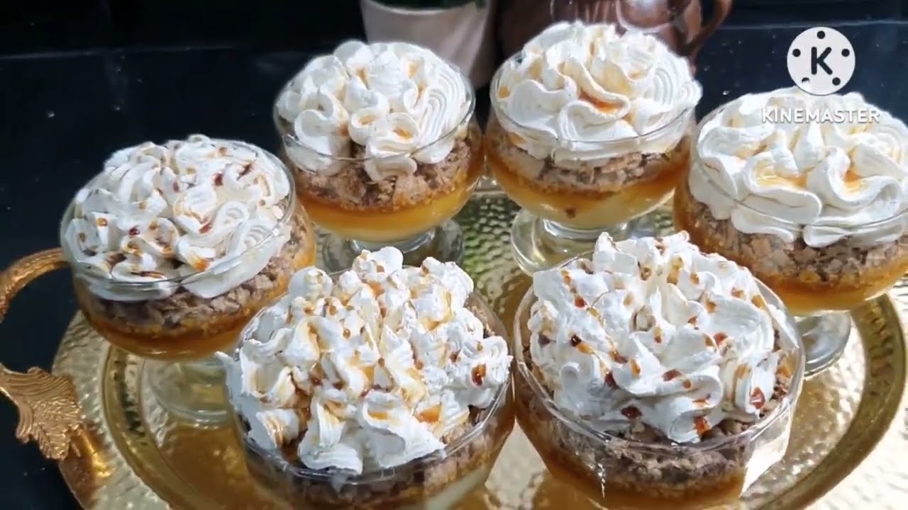  #تحليةرمضان👌 فلون بريستيج ب3طبقات وسر البنة كراميل صنع منزيلي توجد ليه ليه سهلة وسريعة بنيييينة 