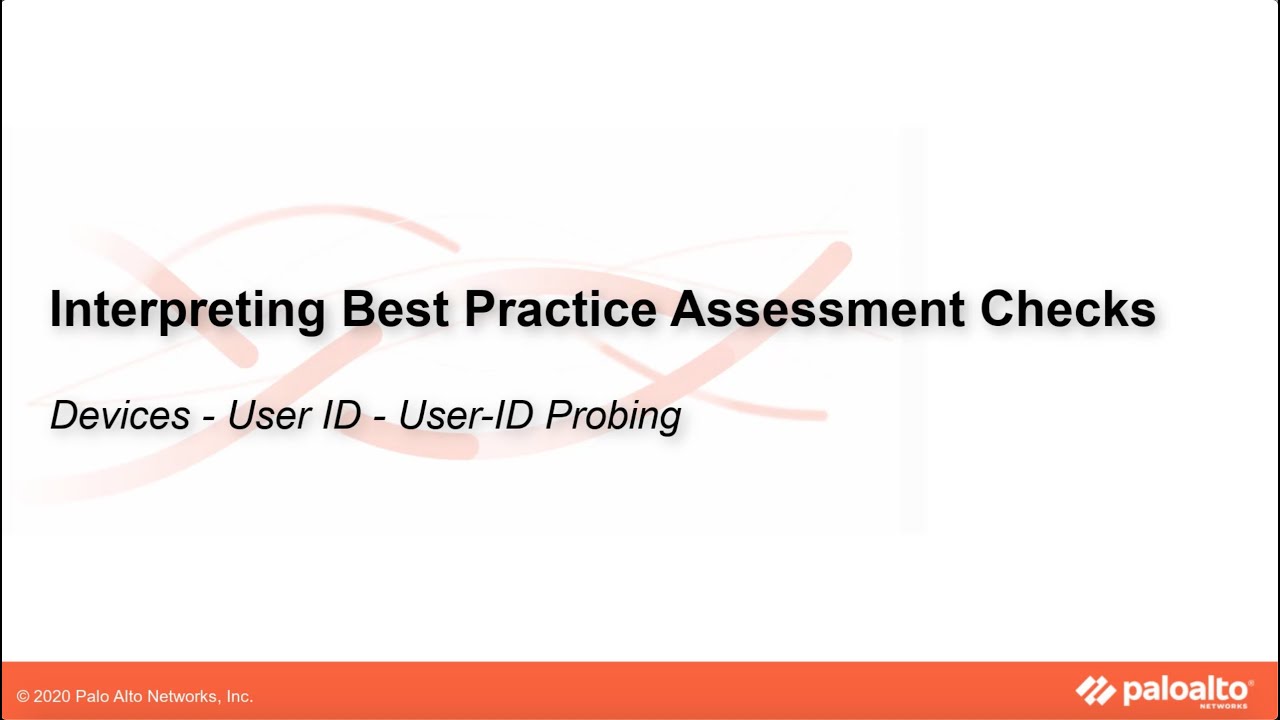 User ID - User ID Probing - Interpreting BPA Checks - Devices