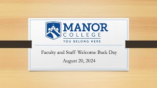 Download Lagu Manor College Welcome Back Day 2024: Dr. Jonathan Peri's 'State of Manor' Speech MP3
