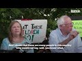 Bernie Visits Homestead Child Detention Center