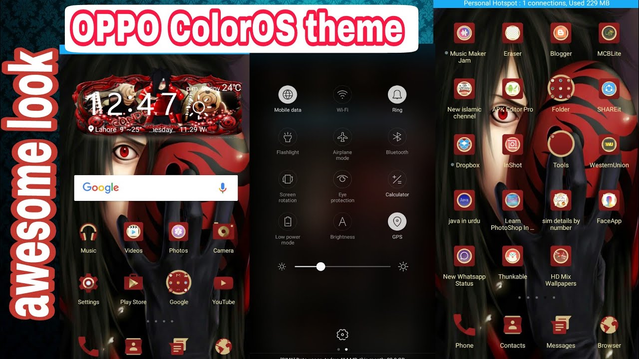 Oppo ColorOS theme