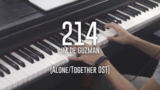 JM De Guzman - 214 [Alone/Together OST] (Piano Cover) chords