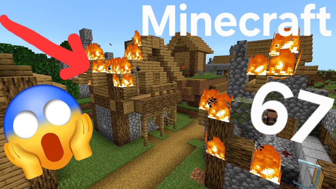 Six Seven УНИЧТОЖИЛ МОЮ ДЕРЕВНЮ!! - Minecraft #67 (Заметили ...