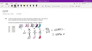 SOA Exam P Question 259 | Combinational Probability
