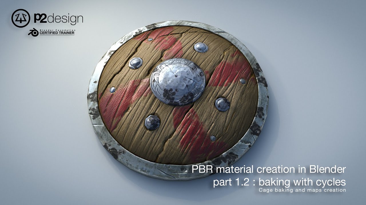 PBR MATERIAL CREATION IN BLENDER PART01 02 CAGE BAKING AND MAPS