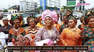 Popular Socialites & Lagos Mainland LG Chairman's wife, Alh Sherifat Emilagba, celebrates birthday