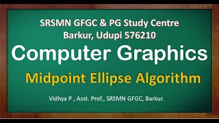 Midpoint Ellipse Algorithm