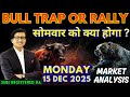 Nifty Prediction & Sensex Analysis for Tomorrow MONDAY 15 DEC 2025 | Nifty 50 Bank Nifty Tomorrow