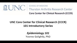 Epidemiology 101