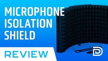 TONOR Microphone Isolation Shield Review // Mic Isolation Shield Setup