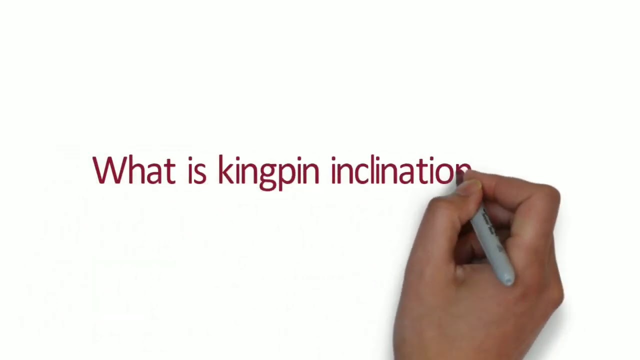 King pin inclination(KPI) and Scrub radius dynamics explained. YouTube