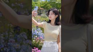 성수동 서울숲 꽃밭에서 셀카 찍는 아를린 ARLLIN taking a selfie among the flowers at Seoul Forest #성수동 #서울숲 #ARLLIN