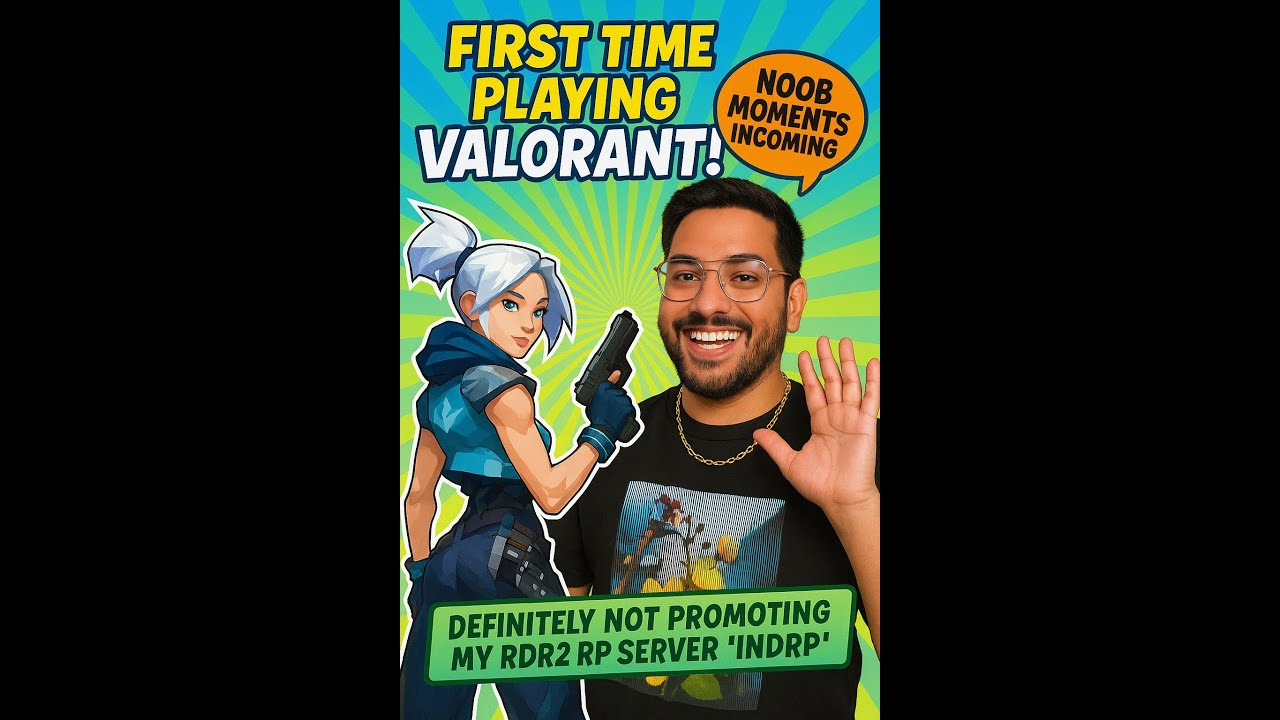 Learning Valorant from Scratch (pls carry me) | Definitely NOT promoting my server “INDRP” 👀