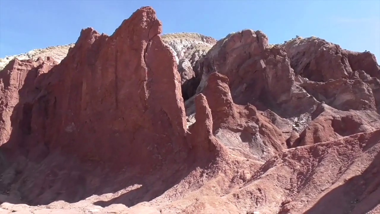 Rainbow valley, Chile - YouTube