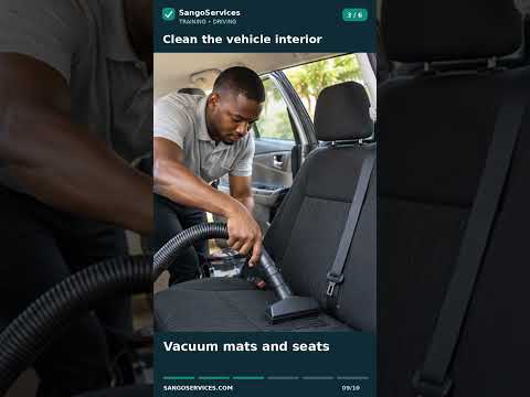 Video preview: Clean the vehicle interior