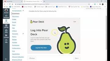 Embedding Pear Deck into Canvas