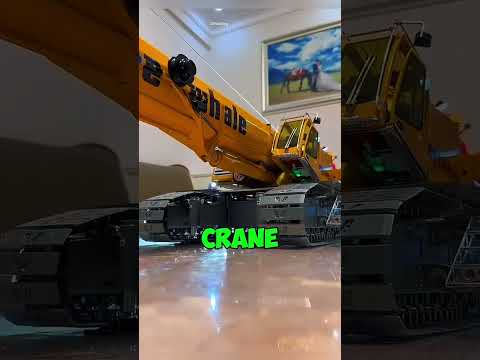 Remote Crane Shocked Everyone 😱 #Machines #Construction #ViralShorts