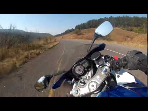 GSXR 1000 K7 vs BMW S1000 RR, Kawasaki H2R - Mpumalanga Sabie 22km