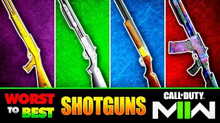 Modern Warfare 2 Shotguns Ranked WORST to BEST!