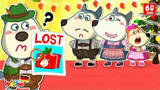 Wolfoo Geschichte 🐺 Detektiv Wolfoo 🕵️ Das Weihnachtsgeschenk ist verschwunden!? 🎁 Videos für Kinder