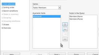 Create queries using Query Wizard - Oriya
