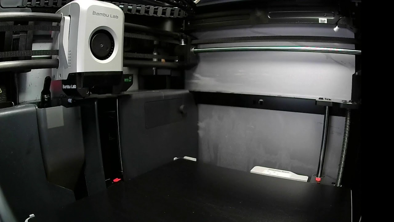 Bambu Lab X1C/P1S LED Light Frame & Glass Riser V2