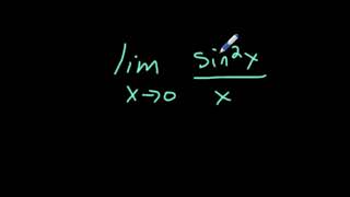 AP Calc AB - p67-68 Number 69 - Section 1.3 - Evaluating Limits Analytically - X goes to zero Trig
