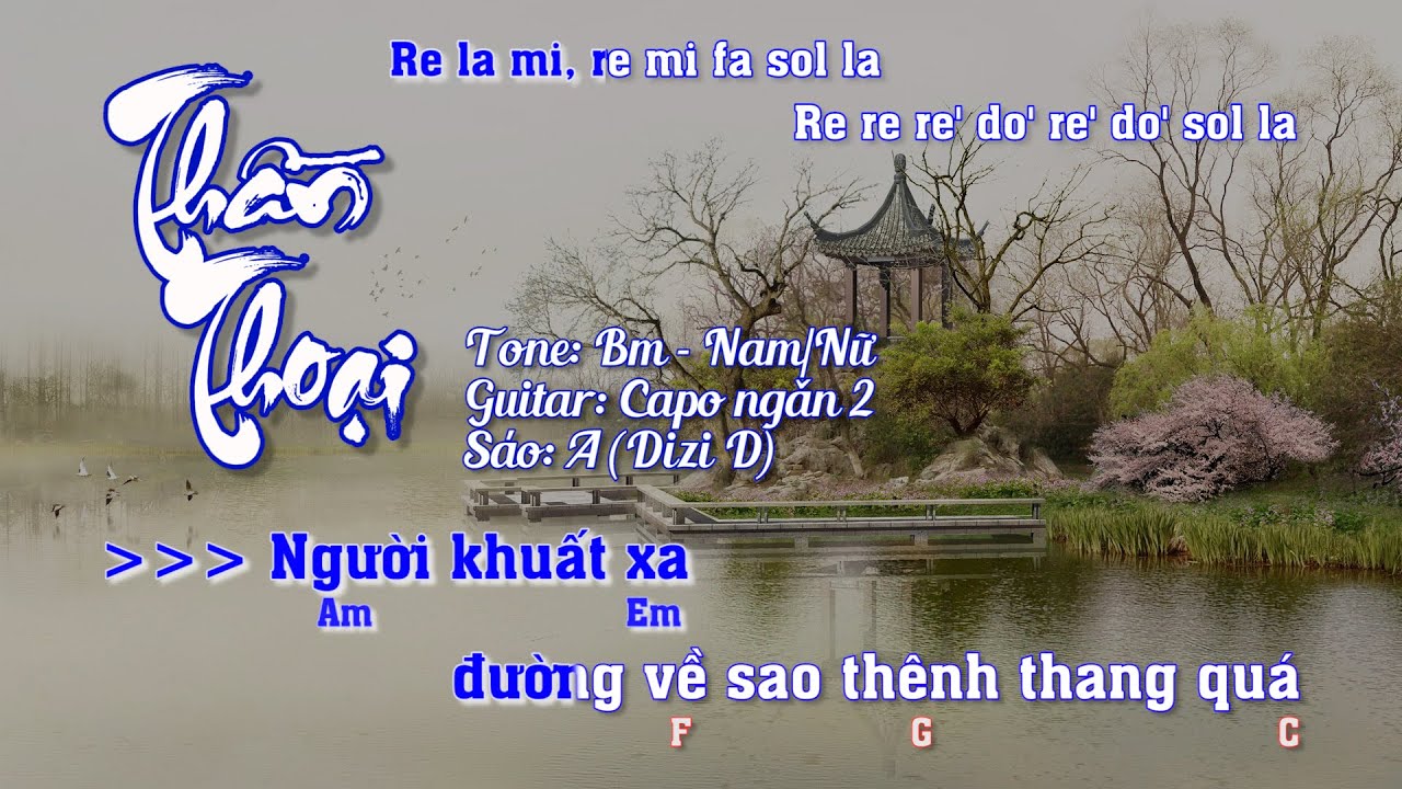 [KARAOKE TONE NAM/NỮ] THẦN THOẠI (ENDLESS LOVE) - NHẠC... - youtube