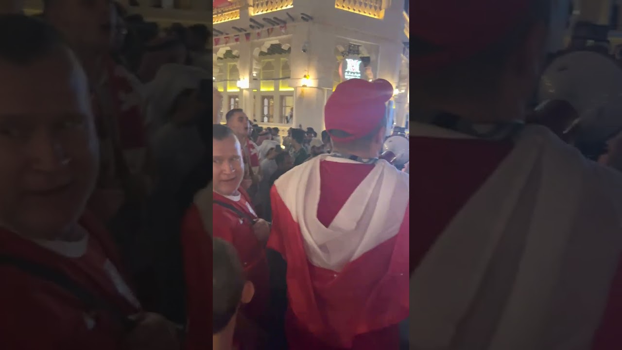 Poland Fans gather at Doha city before vs Argentina | Qatar World Cup 2022