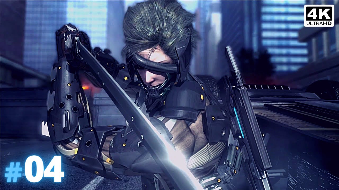 #04 Metal Gear Rising - Raiden Saving Kids from Being Killed (🔴No Commentary)