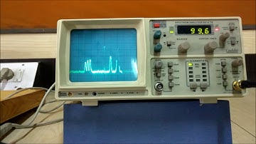 Demodulation of FM Signal Using Spectrum Analyzer