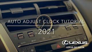 2021 Auto Adjust Clock Tutorial