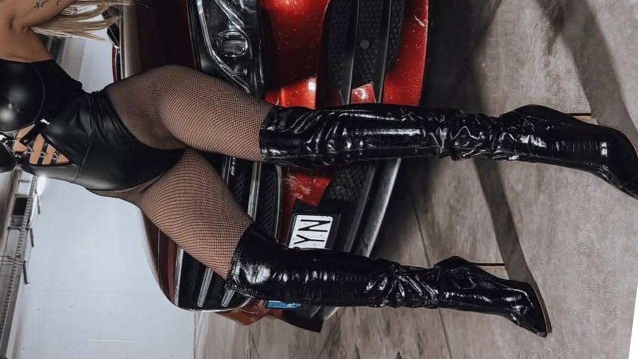 Latest woman's faux leather long boots //leather high heels long boots //very best long boots 