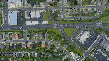 Most Efficient Traffic Light in the City | Cities Skylines 1
