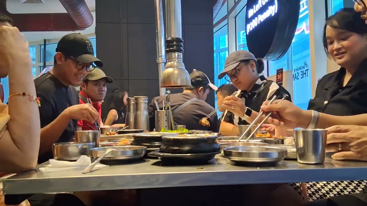 Samgyeup with the family