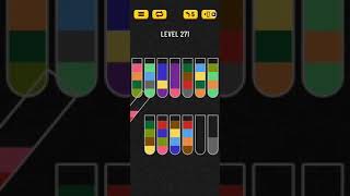 Water Sort Puzzle Level 271 Walkthrough Solution Android/iOS 💦