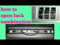 How to open lock combination of branded briefcase without using any tool || by my cute munchkin