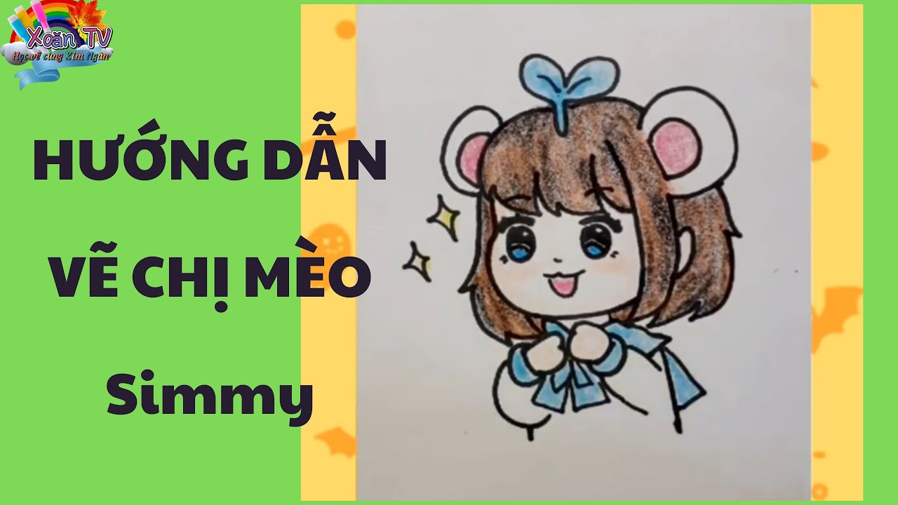 Cập nhật 327 vẽ mèo simmy chibi tuyệt vời nhất  thtantai2eduvn